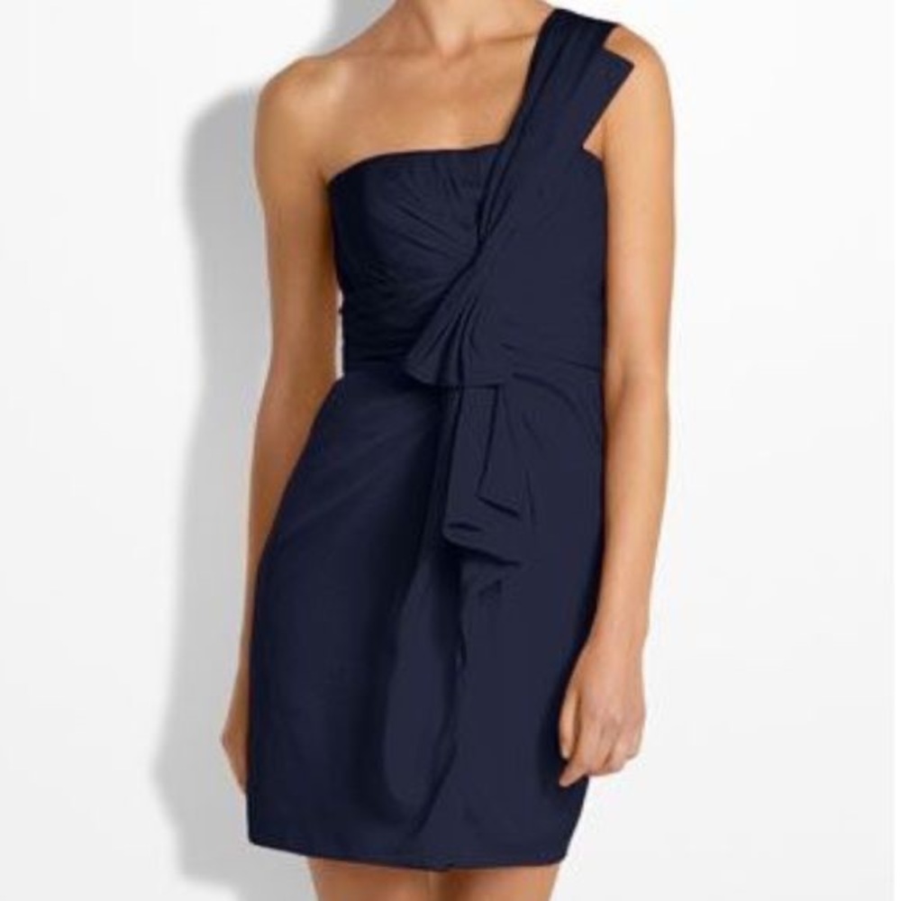 BCBGMaxAzria One Shoulder Dress